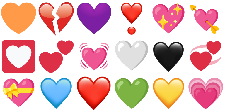 The Complete Guide For Heart Emoji Meanings And Symbol Meaning History Sign