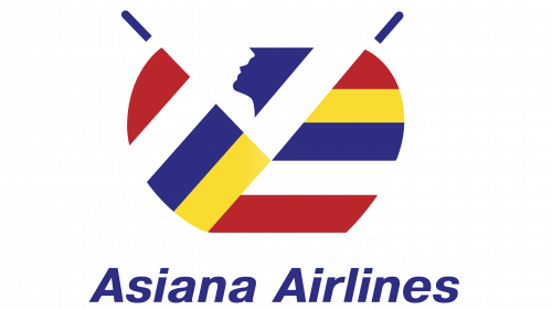 Asiana Airlines Logo 1988