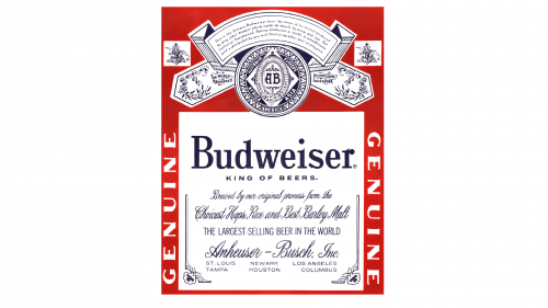 Budweiser Logo 1945