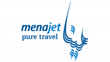 MenaJet Logo Logo