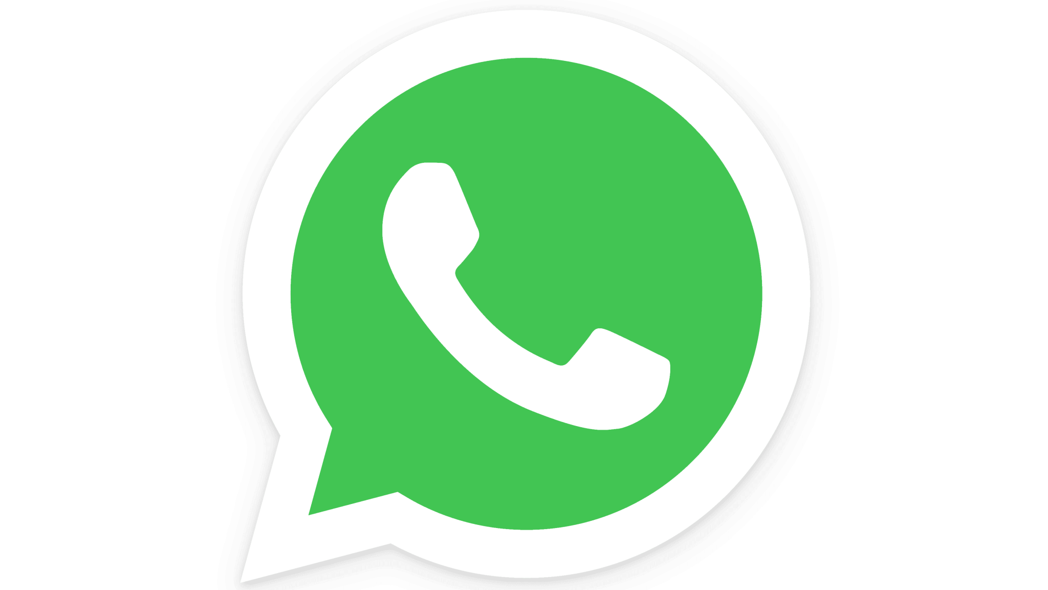 whatsapp logo png black and white