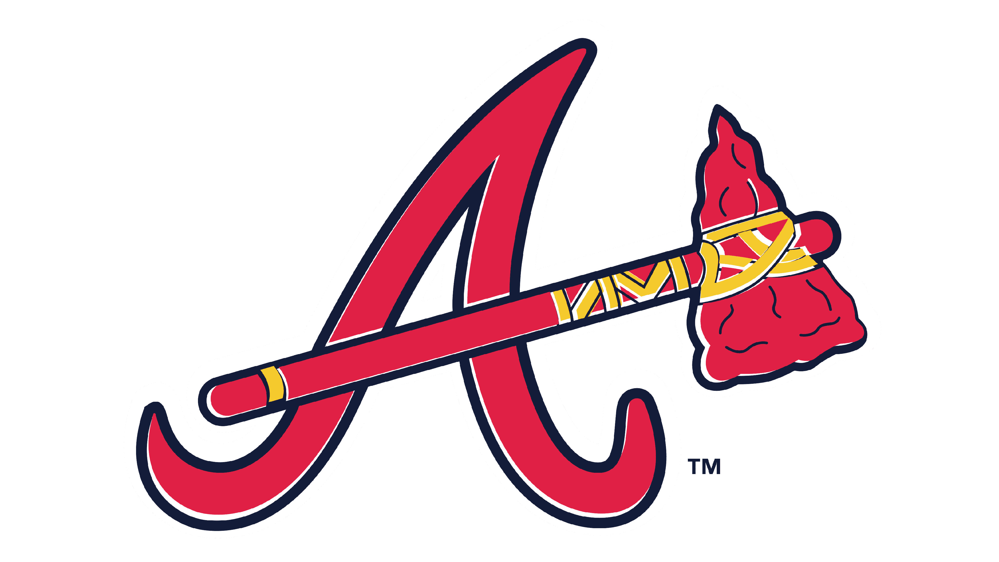 Atlanta Braves Logohistory Logo Image for Free - Free Logo Image