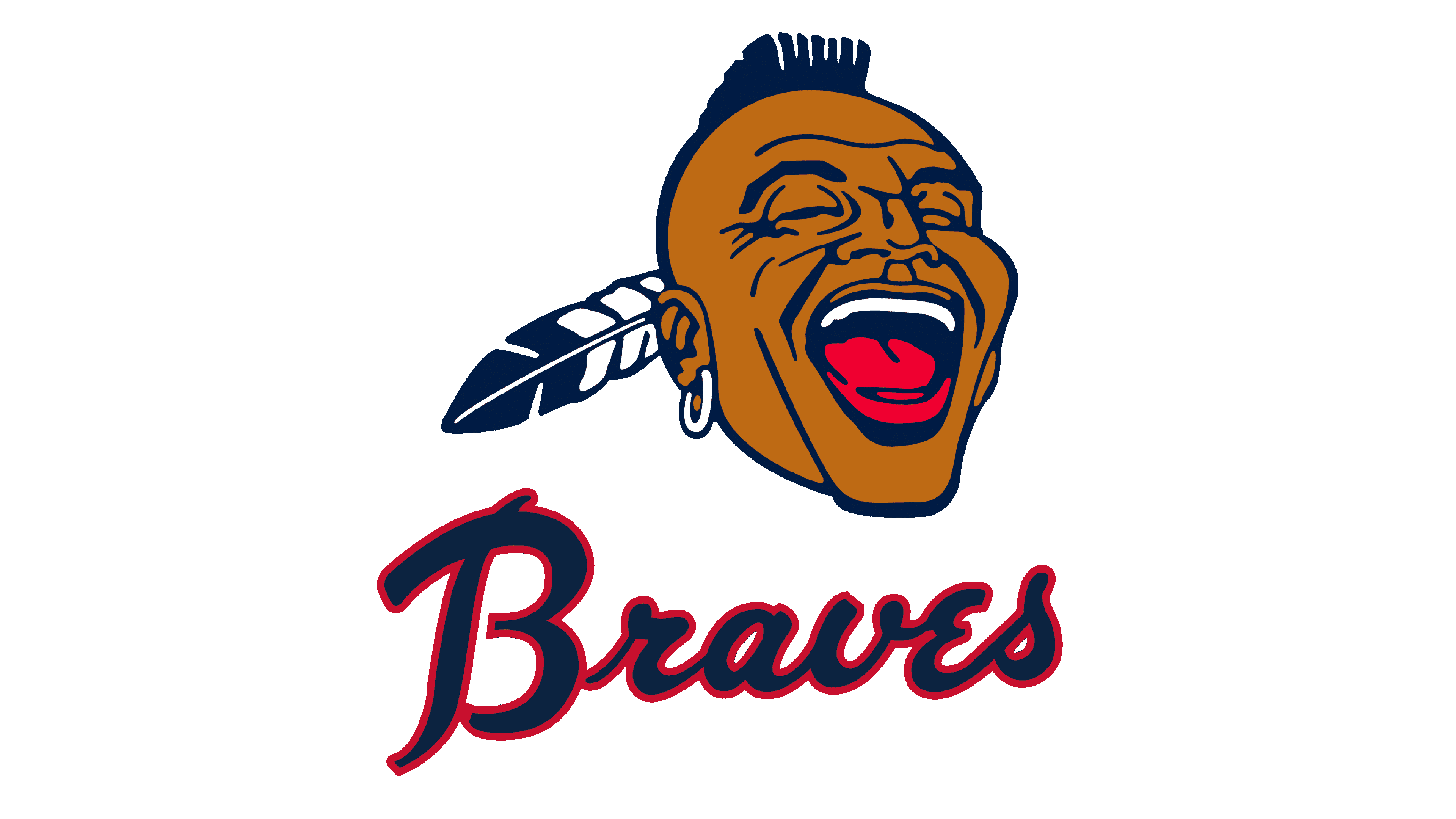 Atlanta Braves Logohistory Logo Image for Free - Free Logo Image