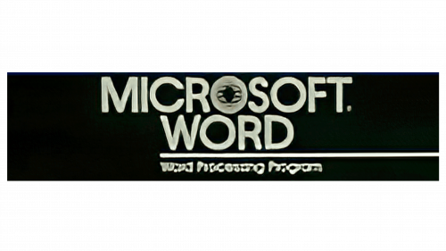 Microsoft Word Logo 1983