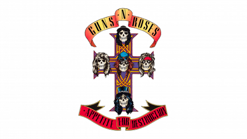 Guns N Roses Logo 1987