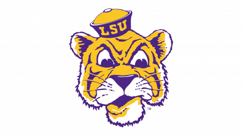 LSU Tigers Logo 1955