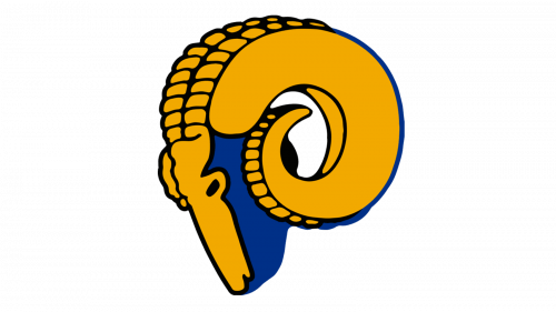 Los Angeles Rams Logo 1944