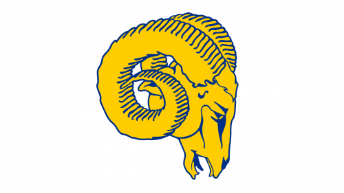 Los Angeles Rams Logo 1981