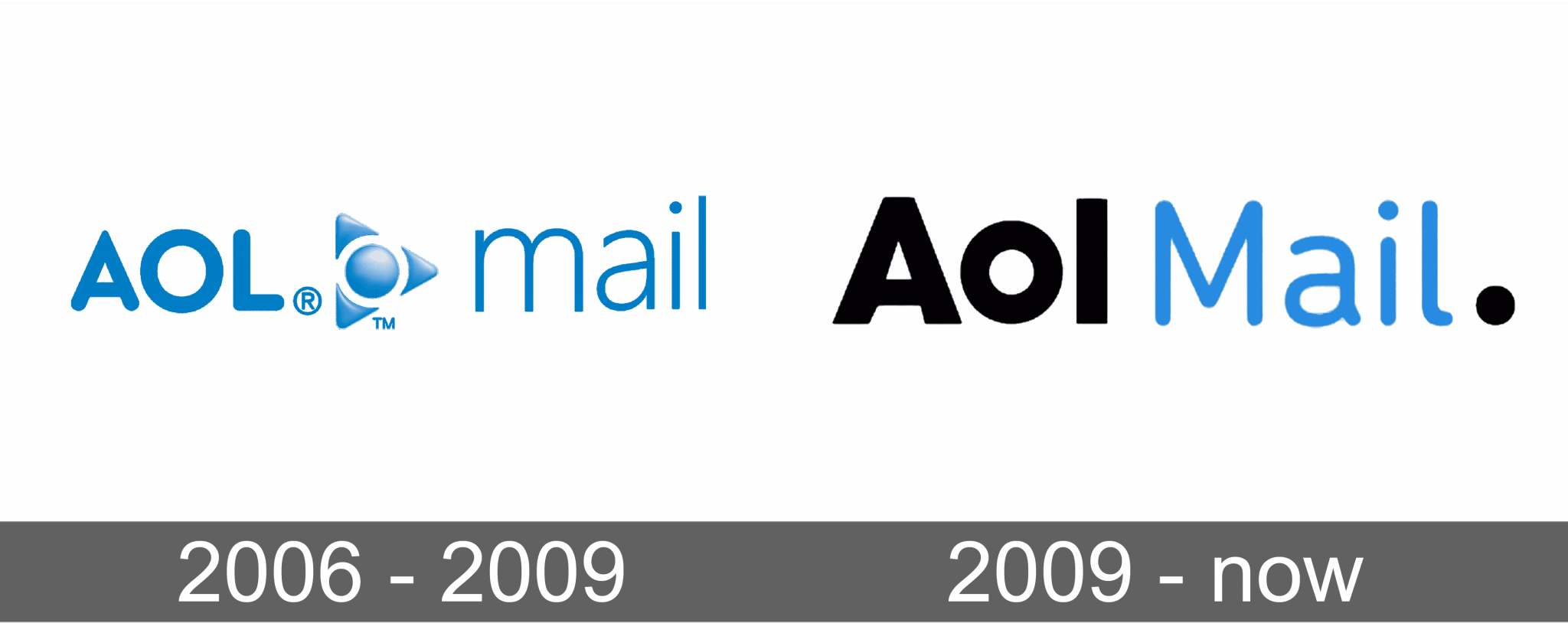 AOL Mail Logo and symbol, meaning, history, sign.