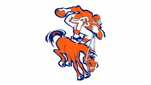 Denver Broncos Logo 1962