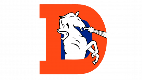 Denver Broncos Logo 1968