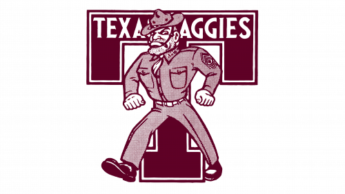 Texas A&M Aggies Logo 1972