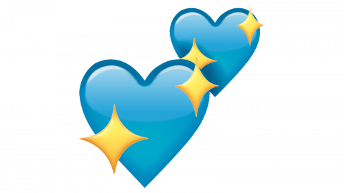 Blue Heart with Star