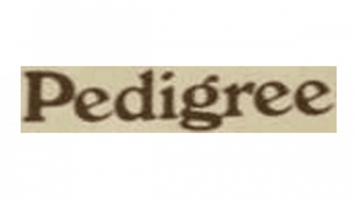 Pedigree Logo 1970s