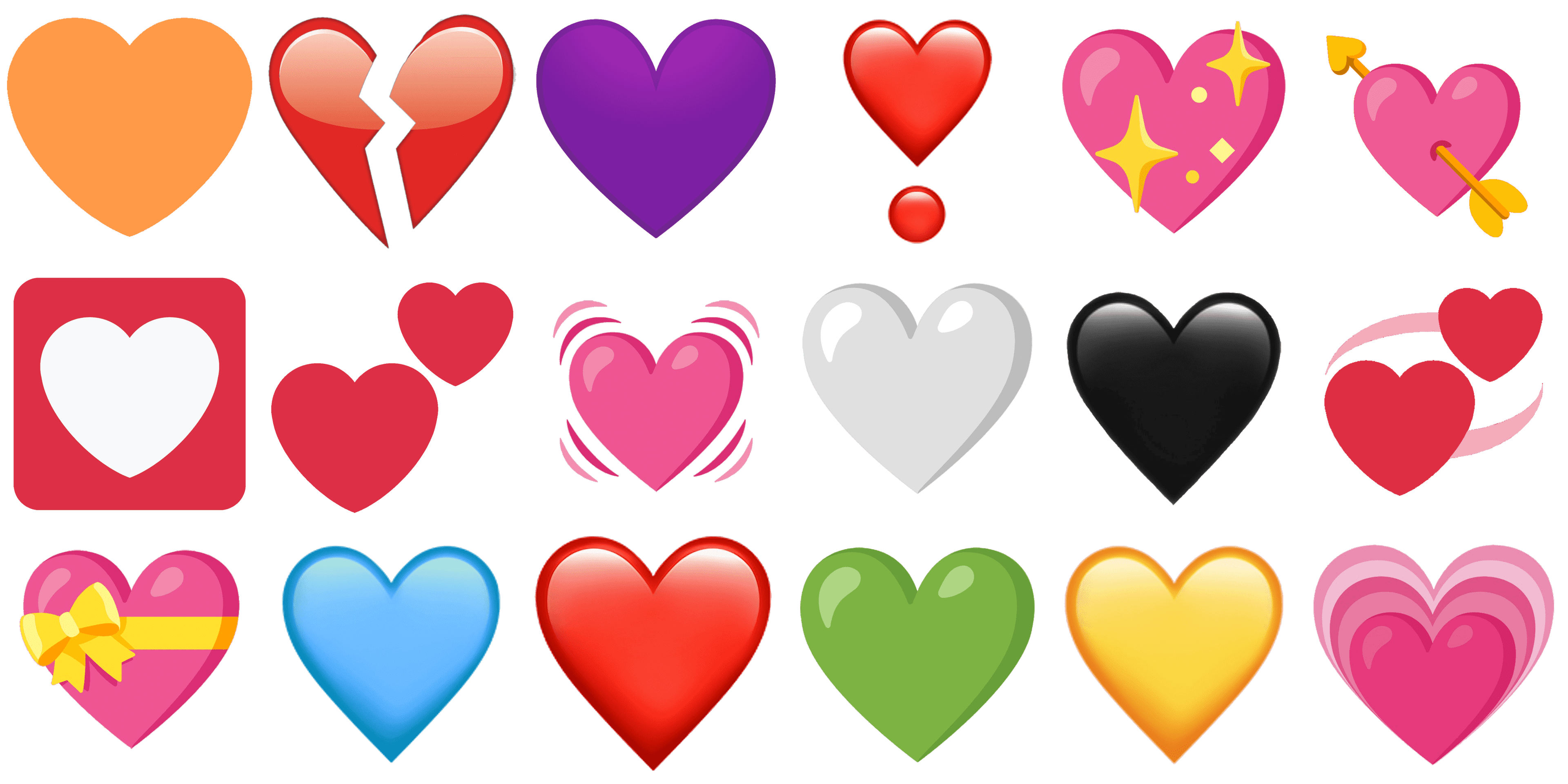 The Complete Guide for Heart Emoji Meanings and symbol, meaning