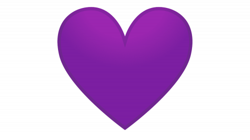 purple heart emoji