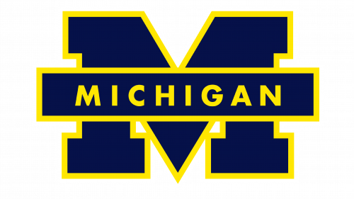 Michigan Wolverines Logo 1988