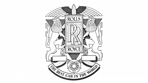 Rolls Royce Logo 1911-1934