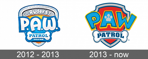PAW Patrol Logo history