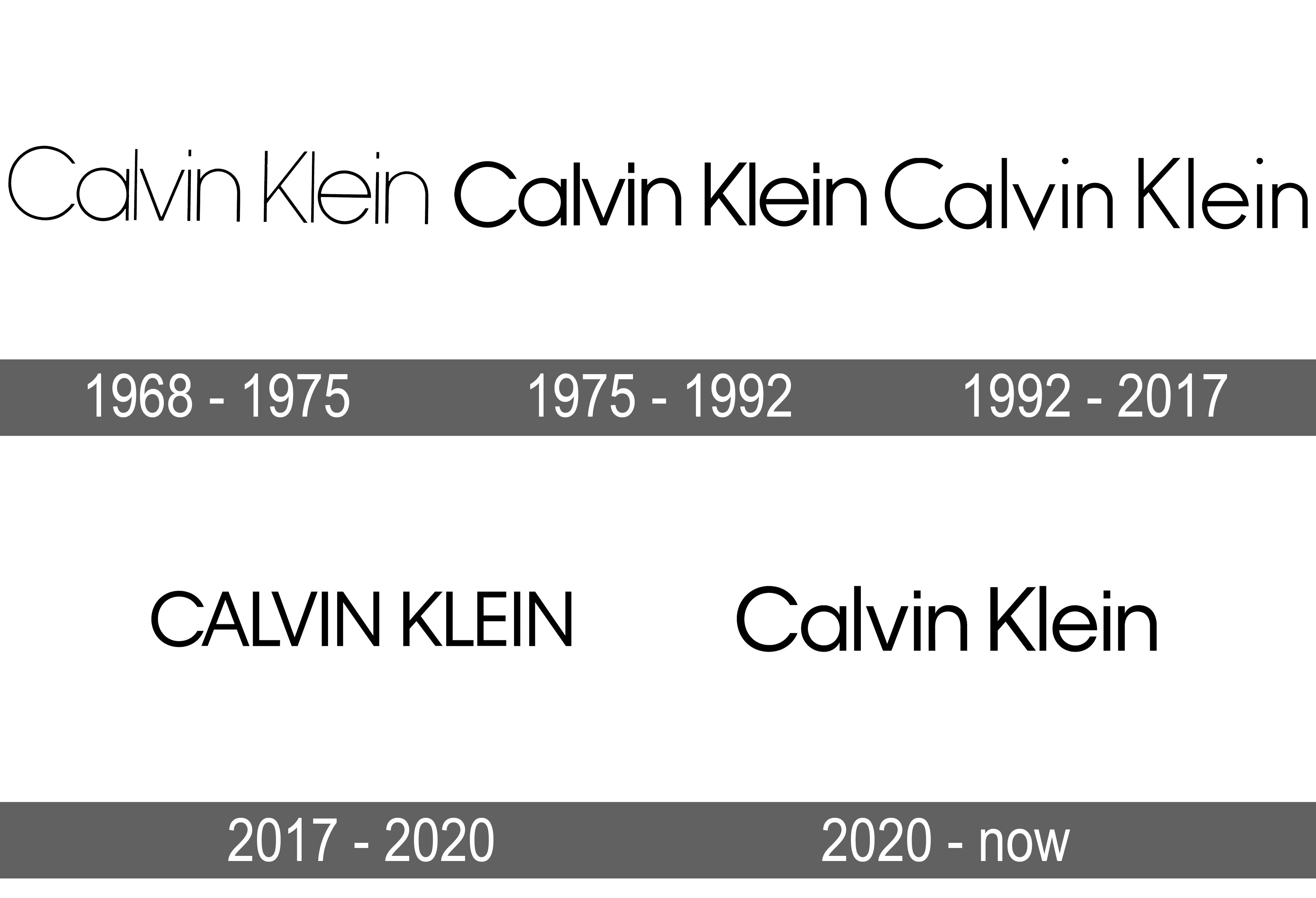 Calvin Klein Logo and the history of the company