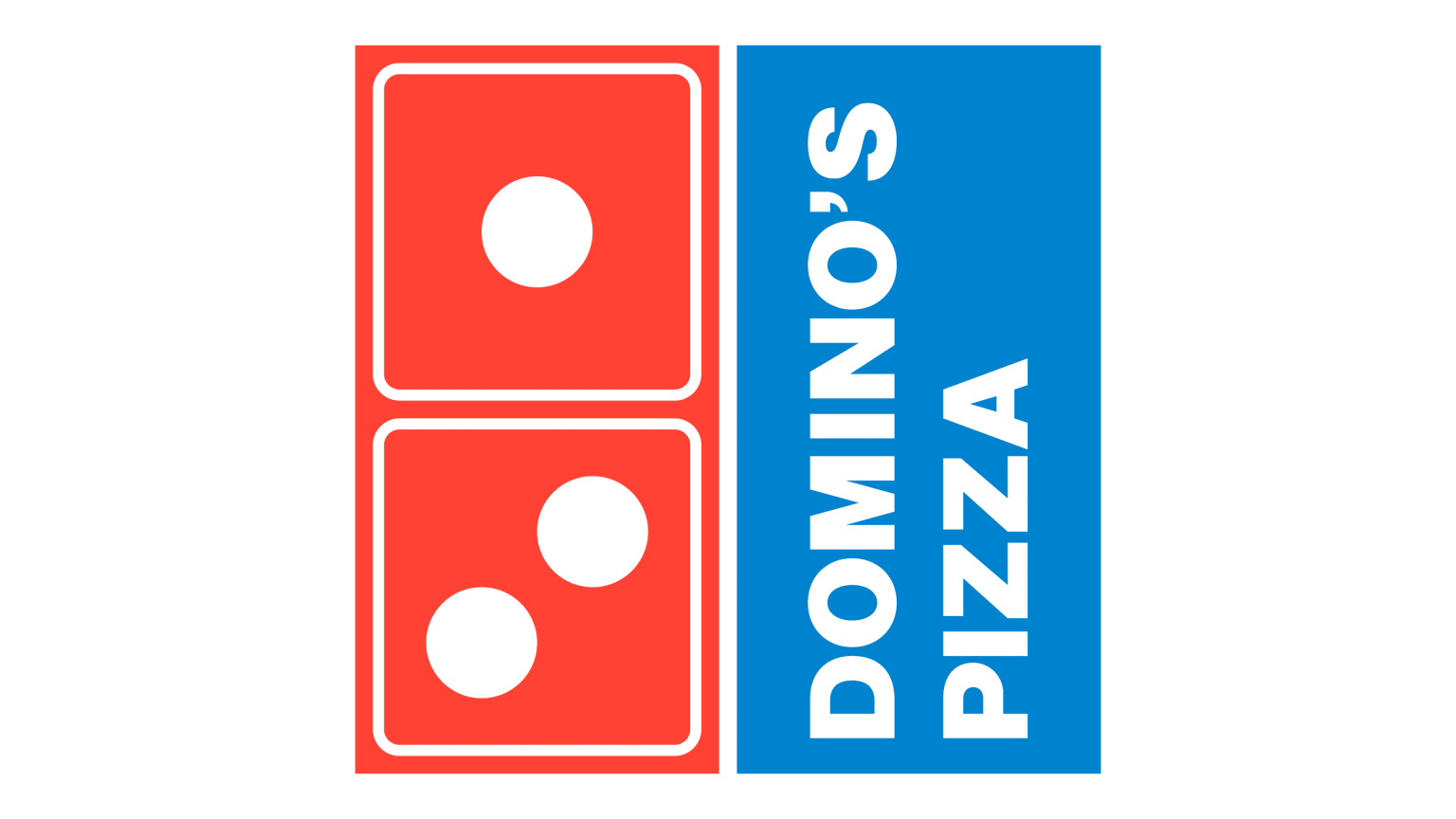 Domino's Pizza Logo and symbol, meaning, history, sign.