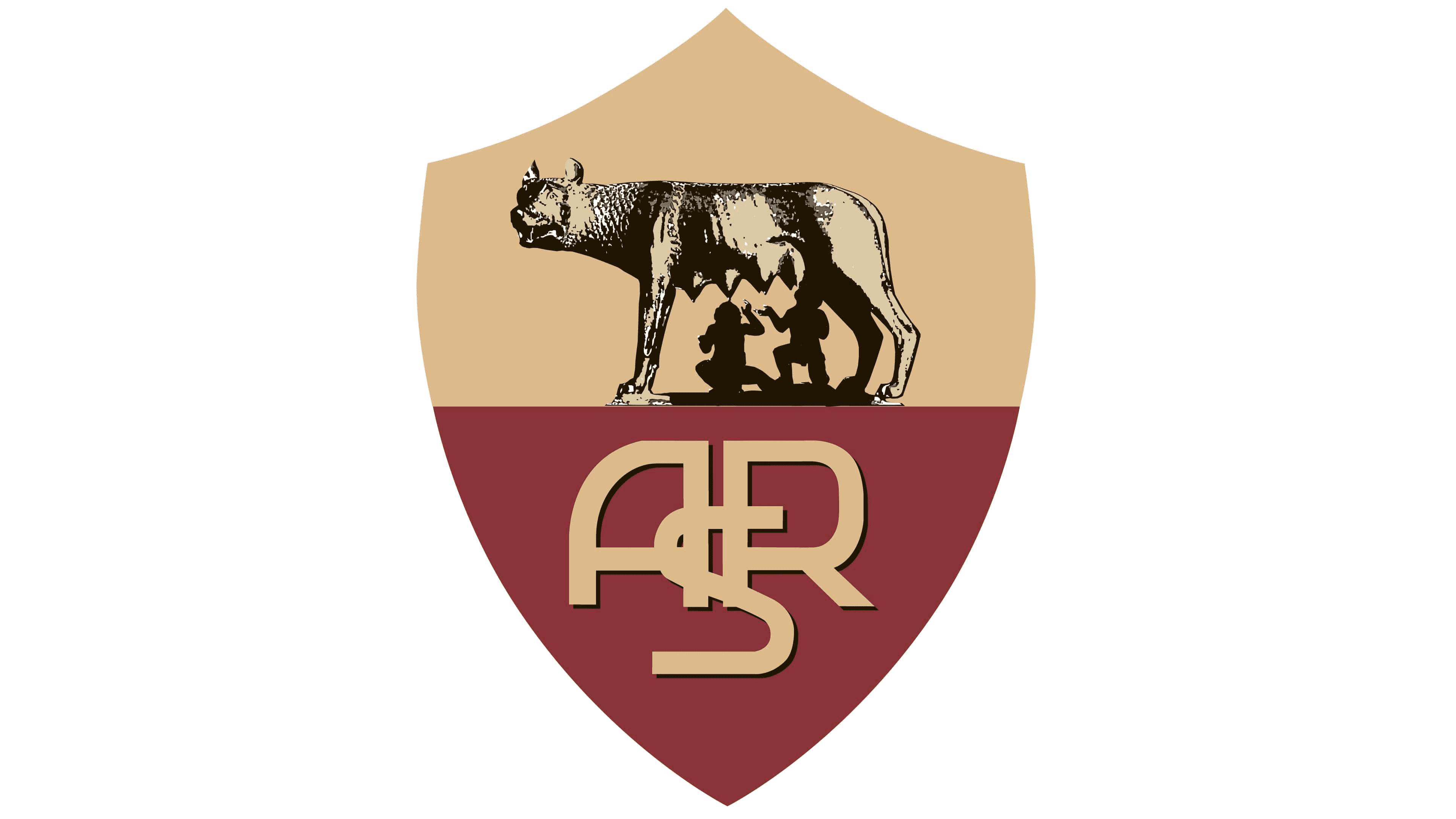 AS Roma Logo and symbol, meaning, history, sign.