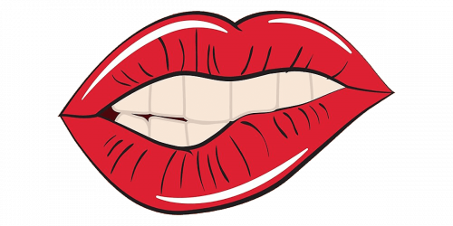 Biting Lip Emojis Flirtatious