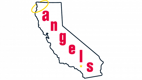 California Angels Logo 1971