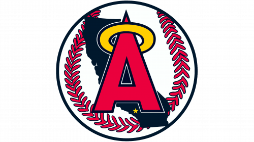 California Angels Logo 1986