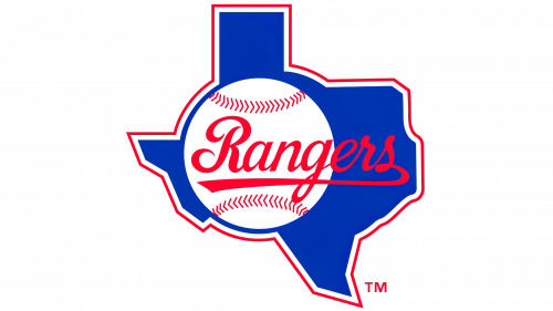 Texas Rangers Logo 1984