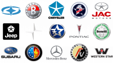 Car Badges With Stars Logo