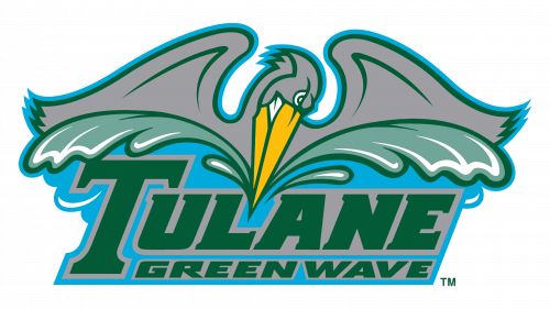 Tulane Green Wave Logo 1998