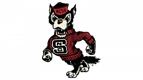 North Carolina State Wolfpack Logo 1967