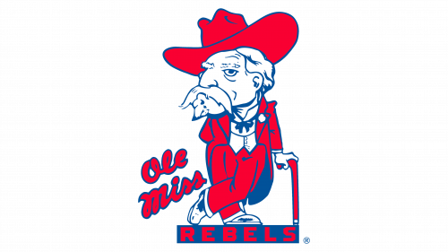 Mississippi Rebels Logo 1970