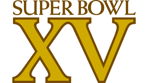 Super Bowl 15 Logo
