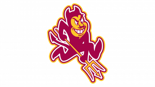 Arizona State Sun Devils Logo 1980