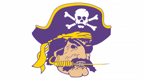 East Carolina Pirates Logo 1980