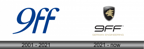 9ff Logo history