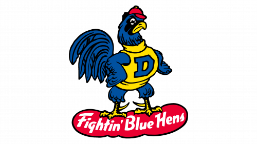 Delaware Blue Hens Logo 1967