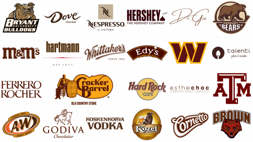 Most Famous Logos in Brown