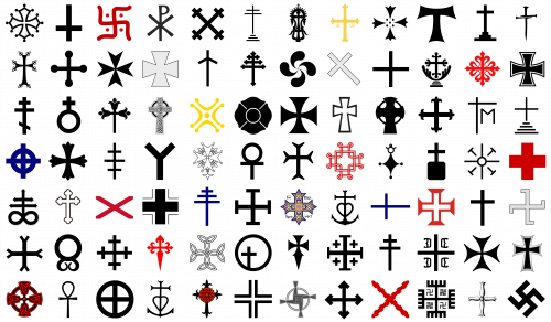 Different Kinds of Cross Symbols